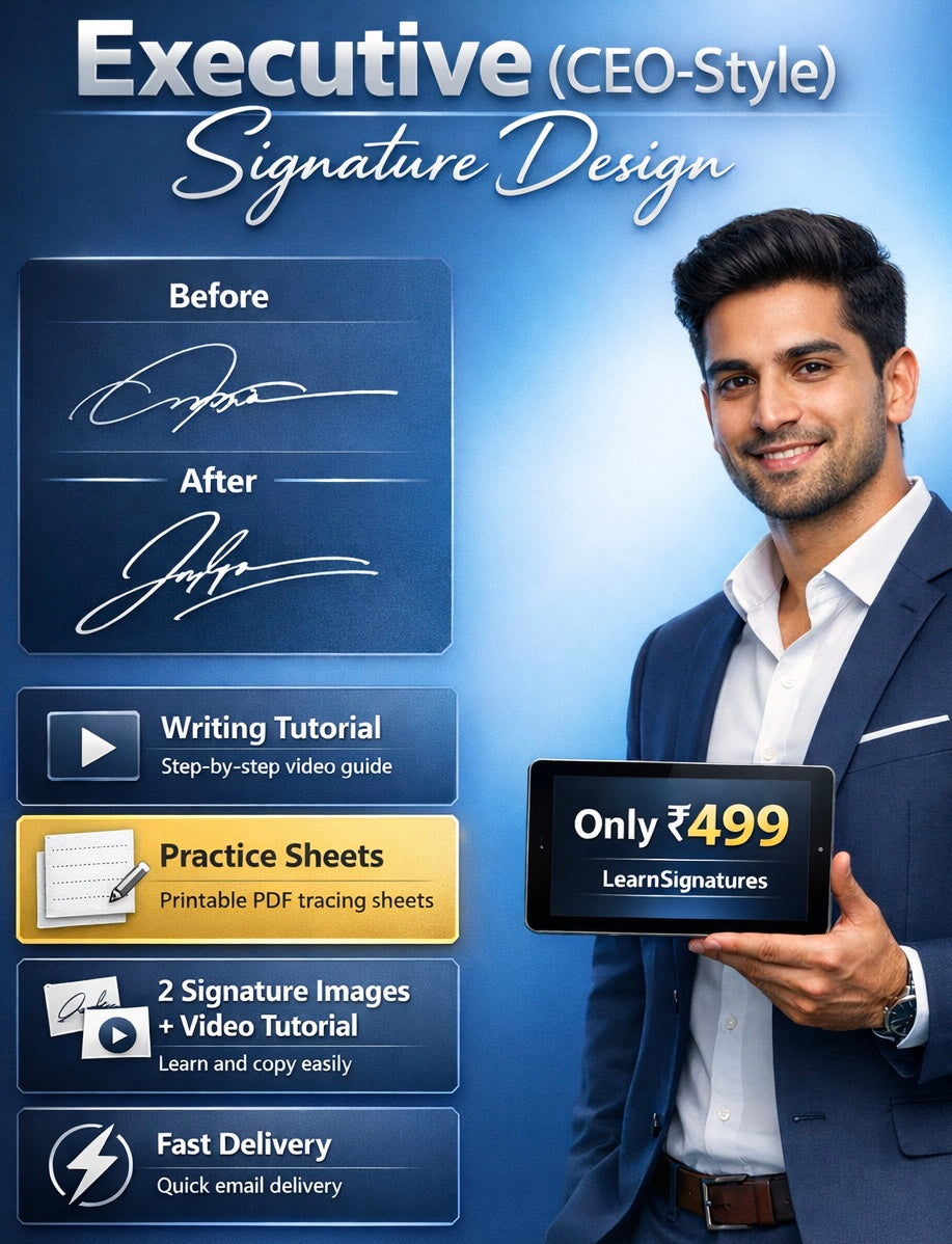 Full professional signature 2 Images + 1 Video