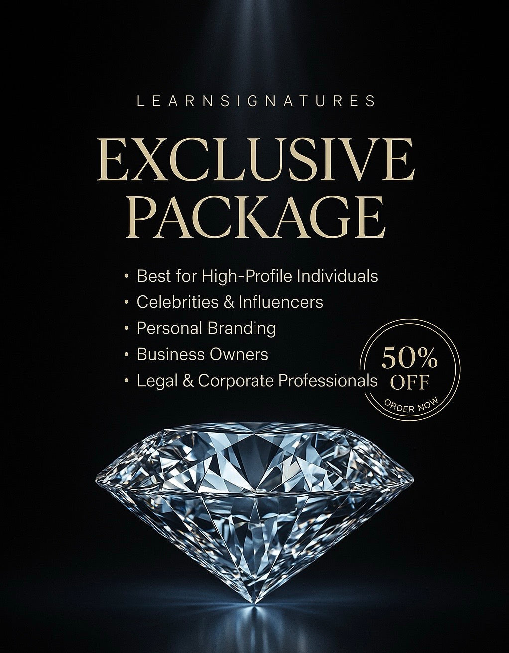 EXCLUSIVE DESIGN SIGNATURE