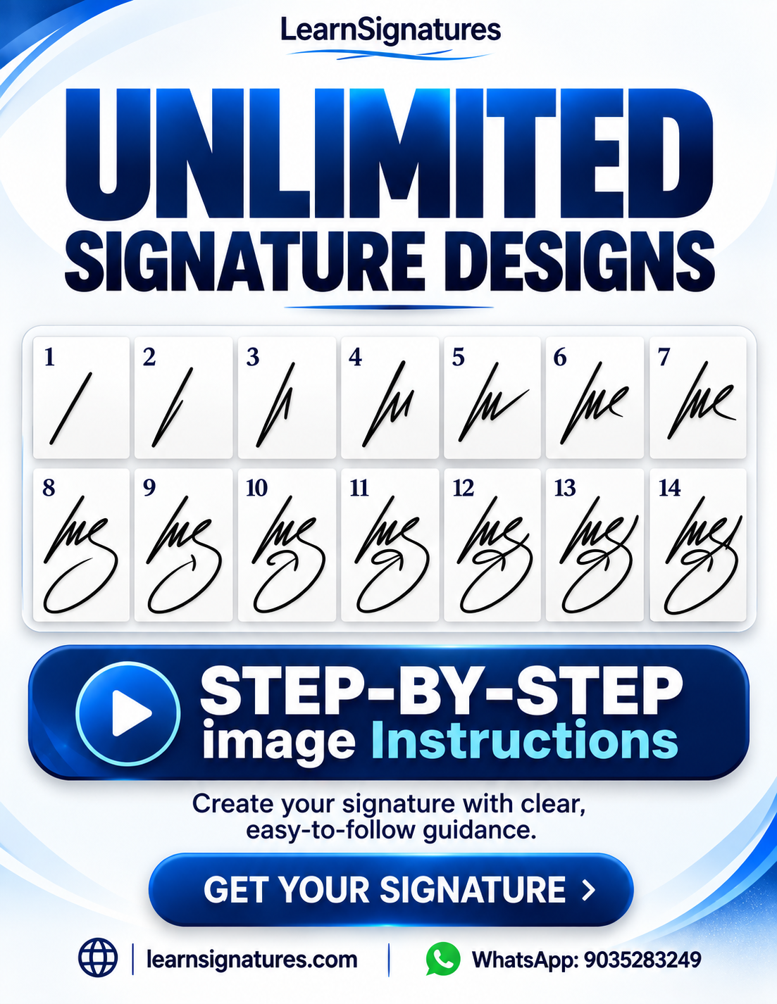 Unlimited Signature Images (unlimited upto 8)